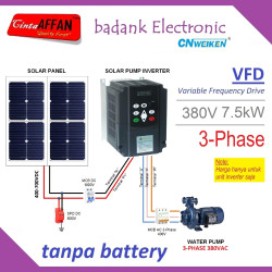 SOLAR WATER PUMP INVERTER 3-PHASE 7.5kW 10HP 16A OUTPUT 380VAC VFD