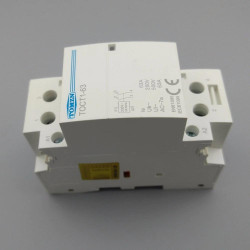 TOCT1 2P 63A 1NO 1NC AC CONTACTOR DIN RAIL AC COIL 220VAC 50Hz