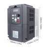 SOLAR WATER PUMP INVERTER 1-PHASE 5.5kW 8HP 20A OUTPUT 220VAC VFD