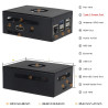 Geekworm N510 METAL CASE for Orange Pi 3B V1.1 (NOT COMPATIBLE FOR Orange Pi 3B V2.1)