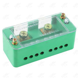 AC/DC Wire Combiner (2-IN to 8-OUT) Junction Box Solar Panel Surya