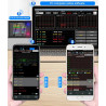 DC 0-1000V 0-30A Volt Ampere Power kWh Energy Meter dengan Bluetooth